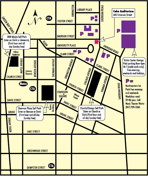 Maps and Parking | Music Theater Works